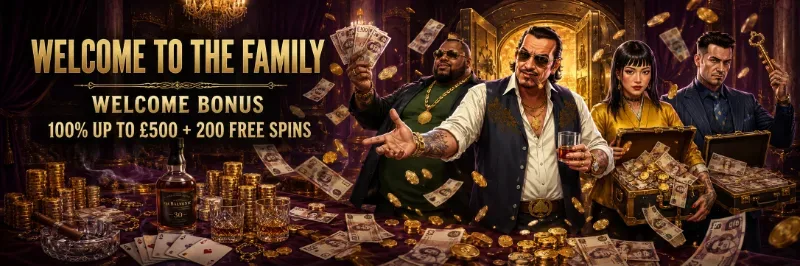 Mafia Casino welcome bonus